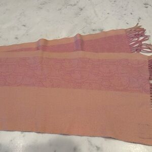 Vintage Pink Christian Dior Trotter Monogram Scarf